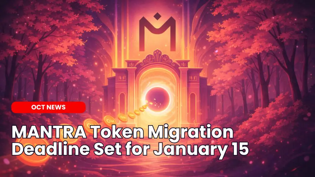 MANTRA Token Migration Deadline Set for January 15 image