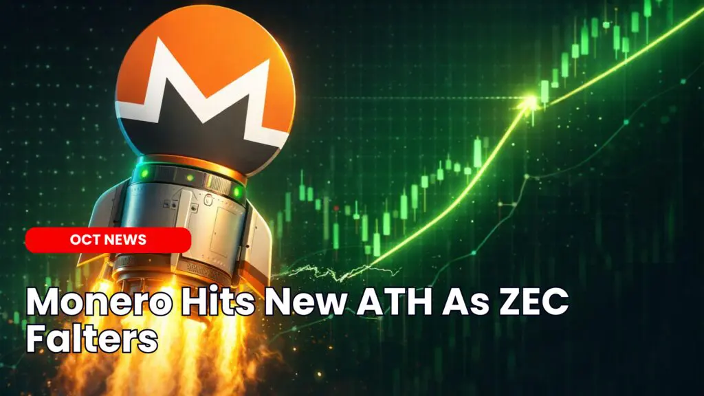 Monero Hits New All Time High As ZEC Falters image