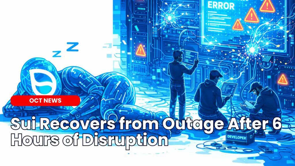 Sui Network Recovers from Outage After 6 Hours of Disruption image