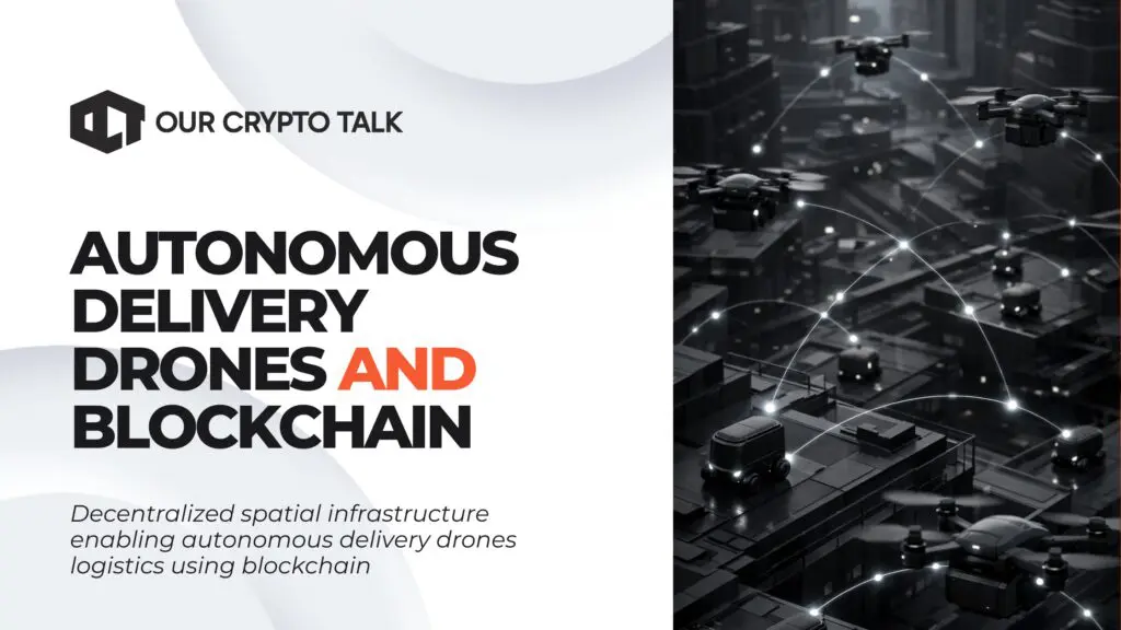 Autonomous Delivery Drones and Blockchain image