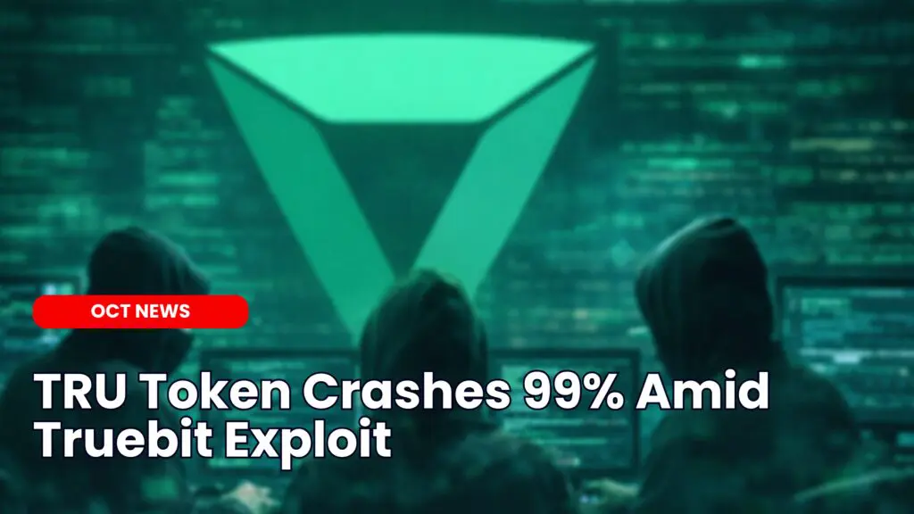 TRU Token Crashes 99% Amid Truebit Exploit image