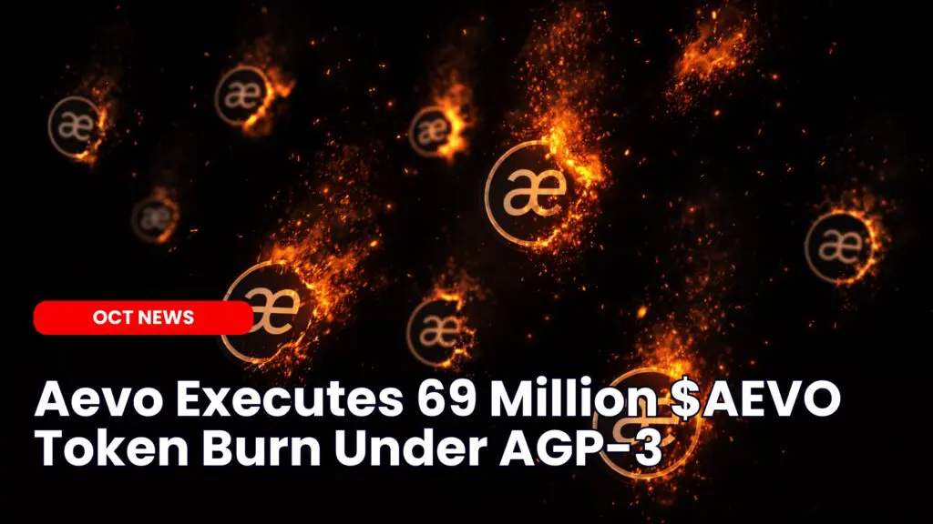 Aevo Executes 69 Million $AEVO Token Burn Under AGP-3 image