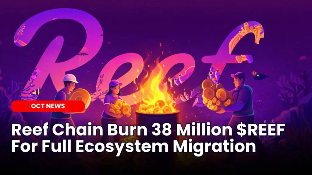 Reef Chain Burn 38 Million $REEF For Full Ecosystem Migration