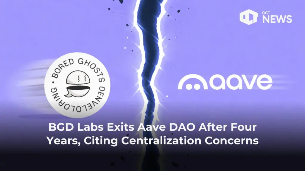 BGD Labs Exits Aave DAO After Four Years