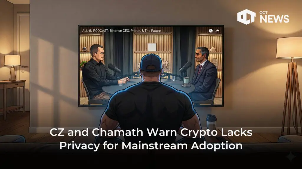 CZ and Chamath Warn Crypto Lacks Privacy for Mainstream Adoption
