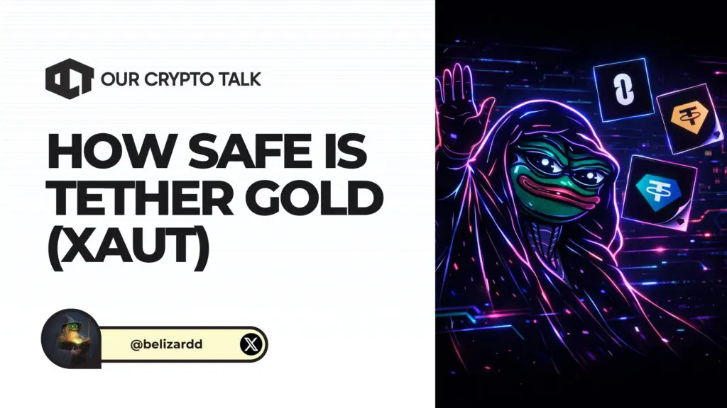 How safe is Tether Gold (XAUt)? image