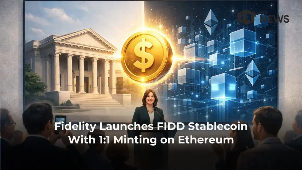 Fidelity Launches FIDD Stablecoin With 1:1 Minting on Ethereum