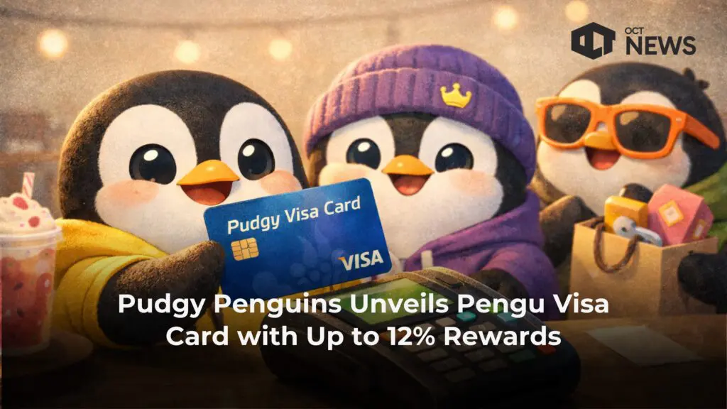 Pudgy Penguins Unveils Pengu Visa Card with Up to 12% Rewards image