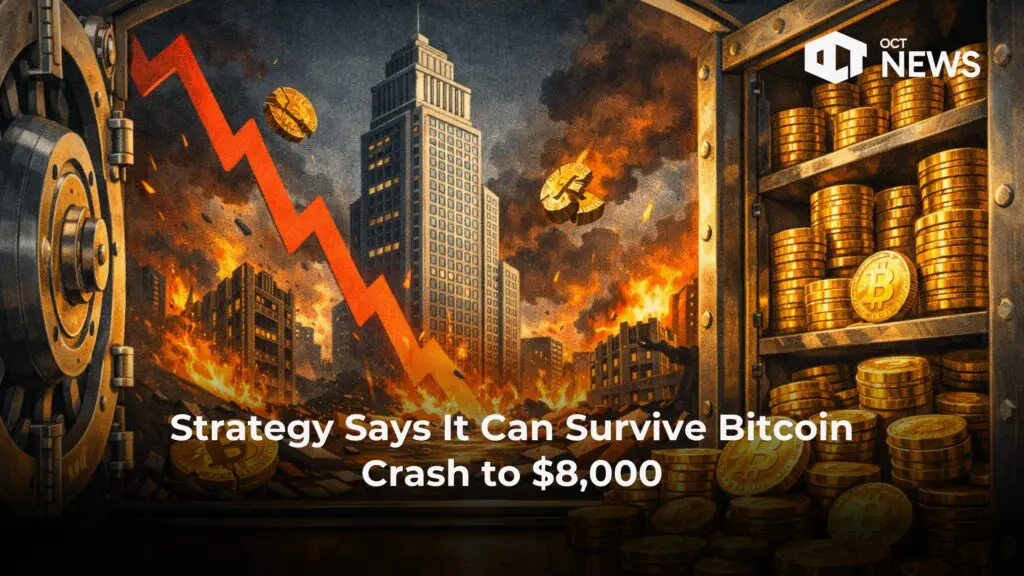 Strategy Says It Can Survive Bitcoin Crash to $8,000