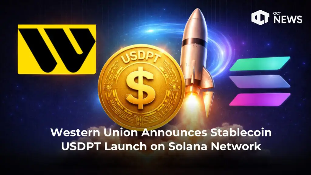Western Union Announces Stablecoin USDPT Launch on Solana Network