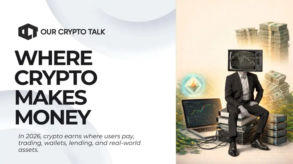Where Crypto Actually Makes Money in 2026? image