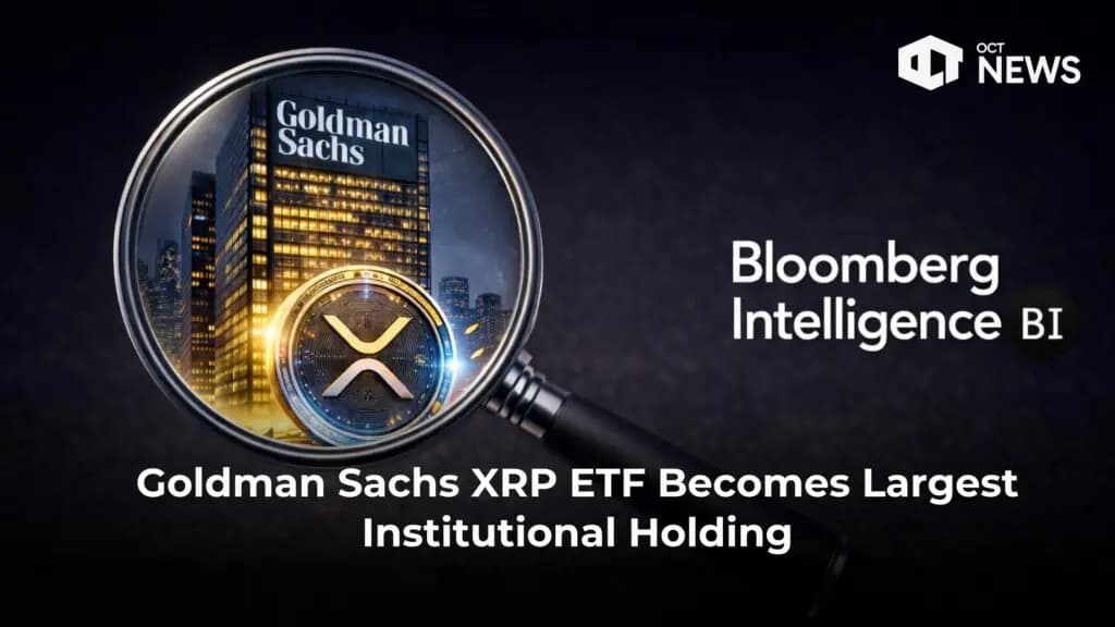 Goldman Sachs XRP ETF Becomes Largest Institutional Holding image