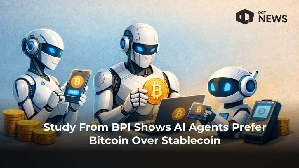 Study From BPI Shows AI Agents Prefer Bitcoin Over Stablecoin