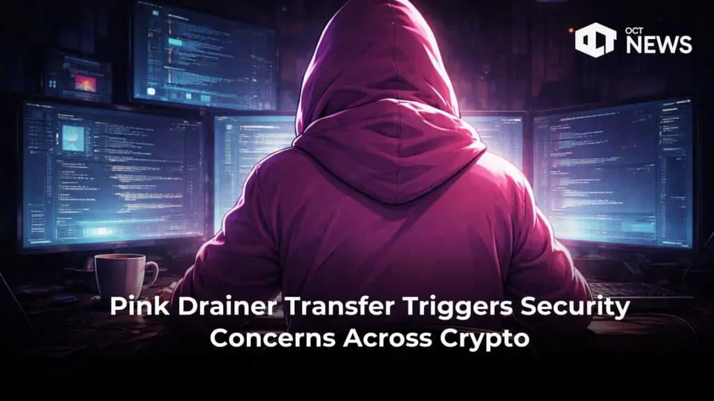 Pink Drainer Transfer Triggers Security Concerns Across Crypto