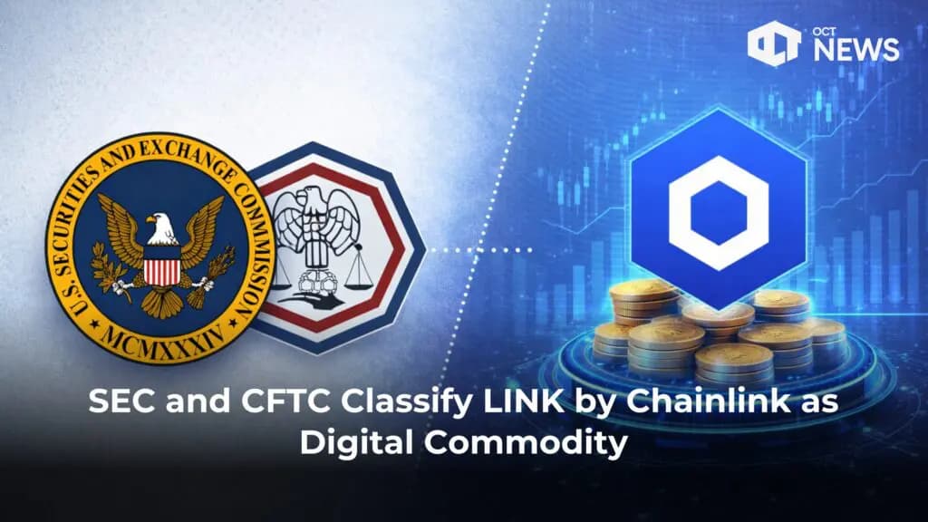 SEC and CFTC Classify LINK by Chainlink as Digital Commodity
