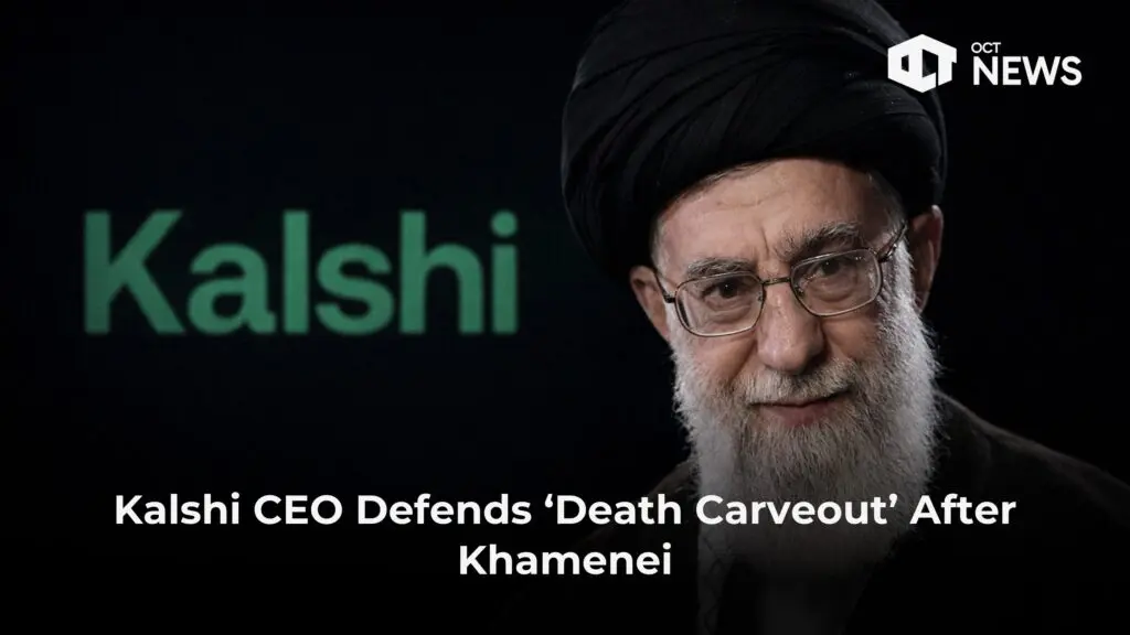 Kalshi CEO Defends ‘Death Carveout’ After Khamenei