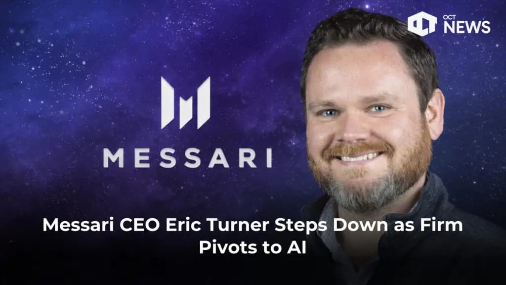 Messari CEO Eric Turner Steps Down as Firm Pivots to AI