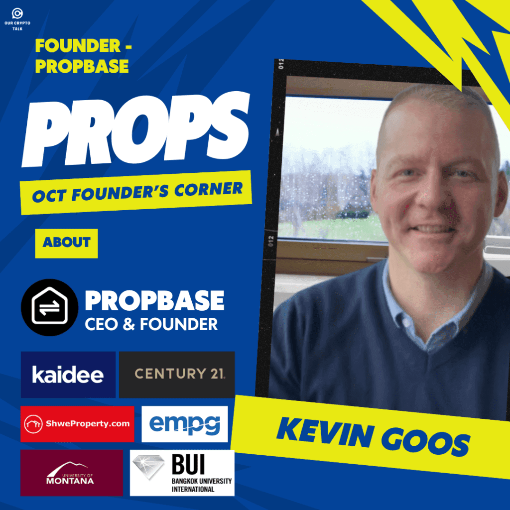 Founder’s Corner Propbase: Kevin Goos