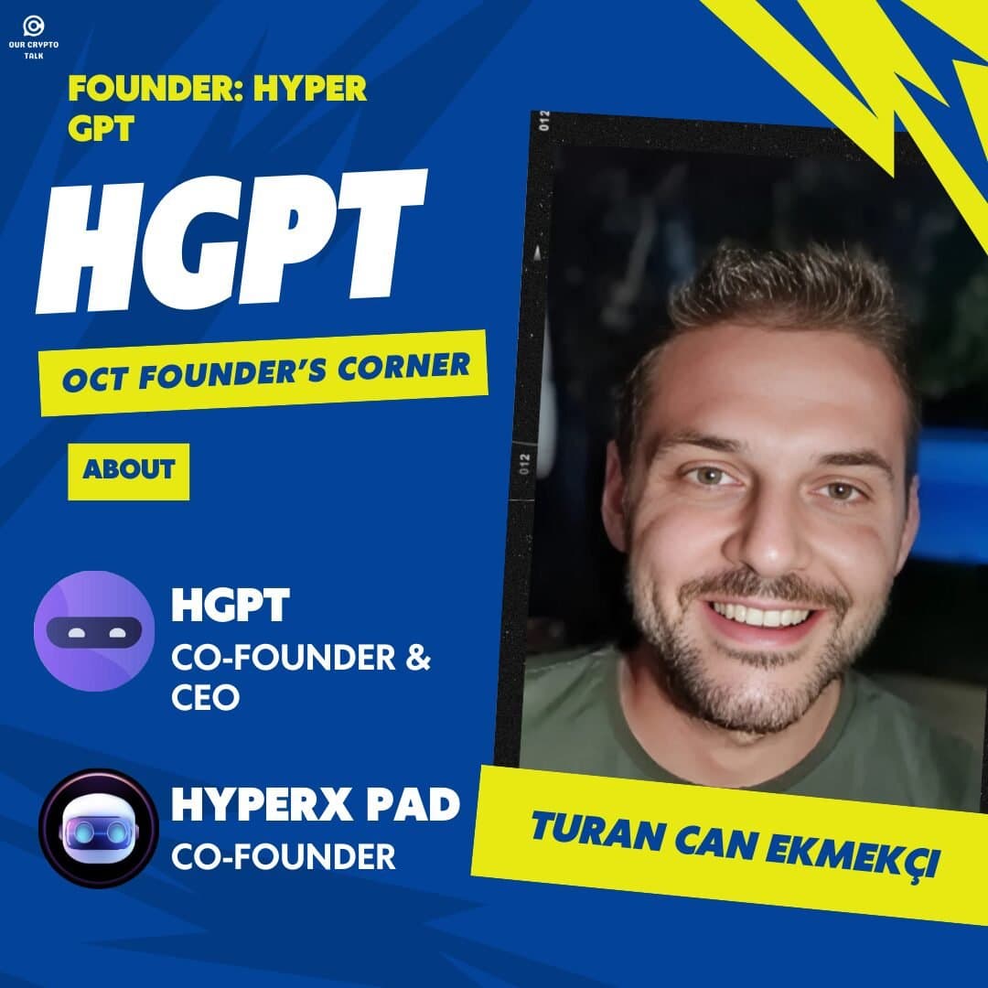 Founder’s Corner HGPT: Turan Can Ekmekci