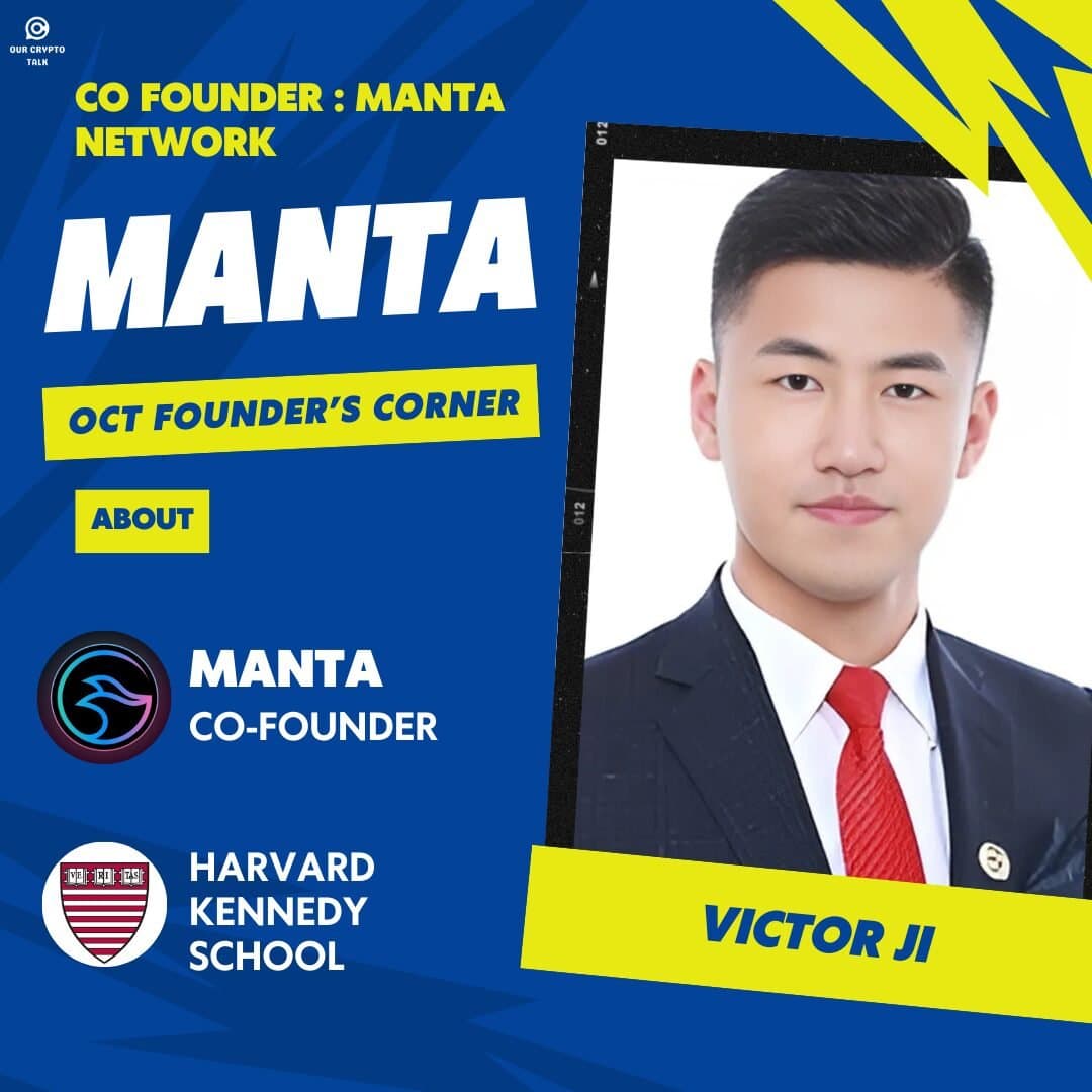 Founder’s Corner MANTA: Victor Ji