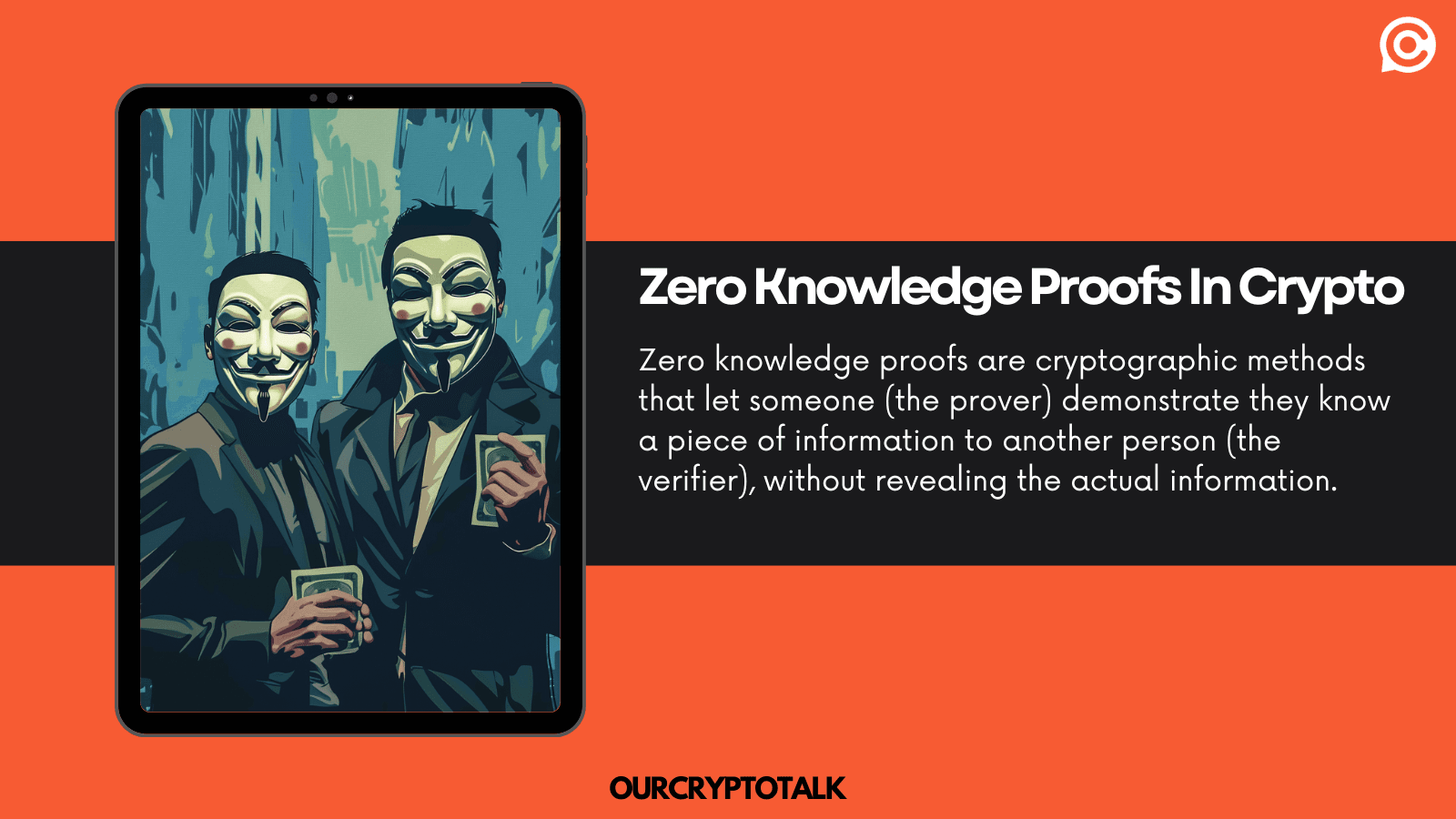 Our Crypto Talk | What are Zero Knowledge Proofs (ZKPs) in Crypto?