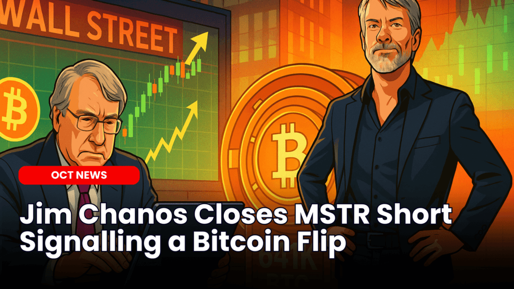 Jim Chanos Closes MSTR Short Signalling a Bitcoin Flip