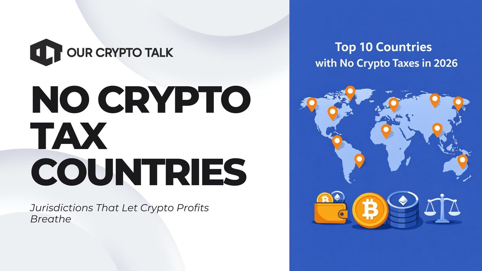 Top 10 Countries with No Crypto Taxes in 2026