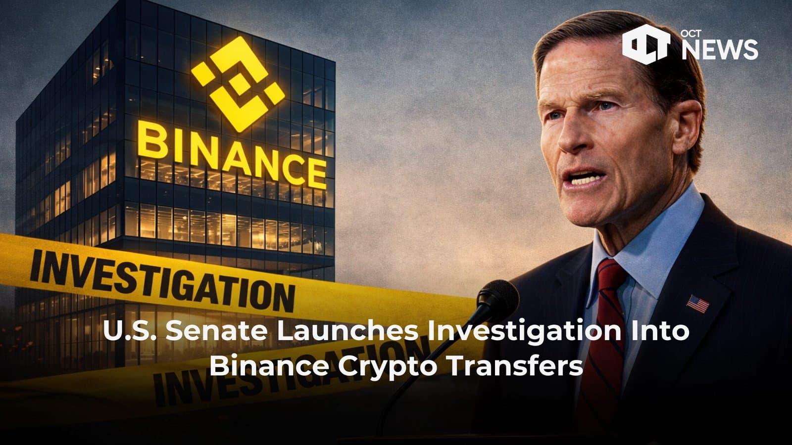 U.S. Senate Launches Investigation Into Binance Crypto Transfers image