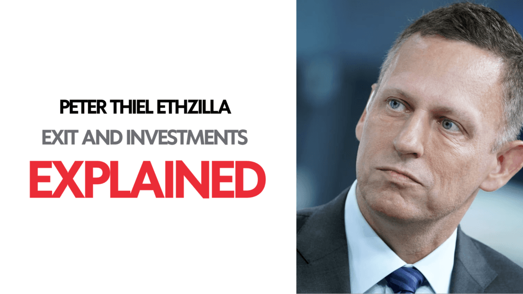 Peter Thiel ETHZilla Exit: Explained image