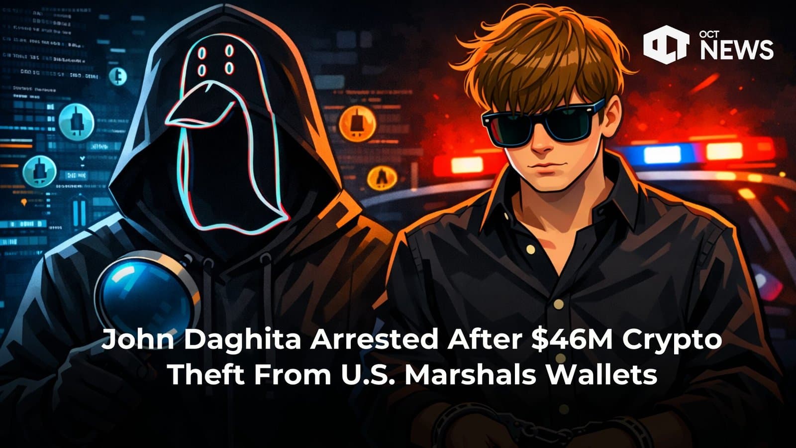John Daghita Arrested After $46M Crypto Theft From U.S. Marshals Wallets image