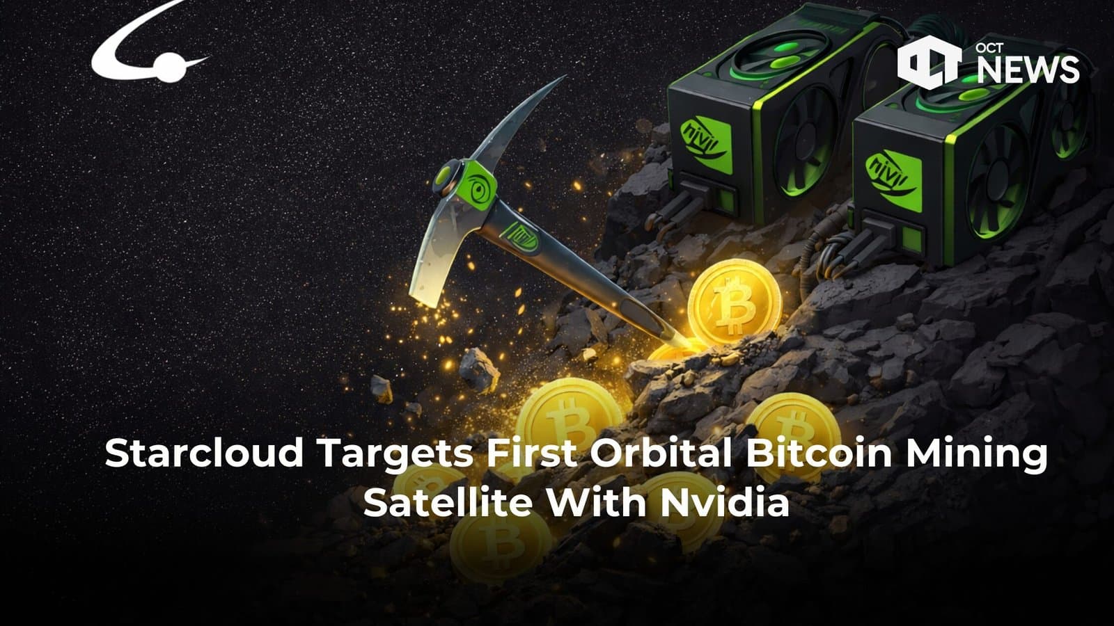 Starcloud Targets First Orbital Bitcoin Mining Satellite With Nvidia image