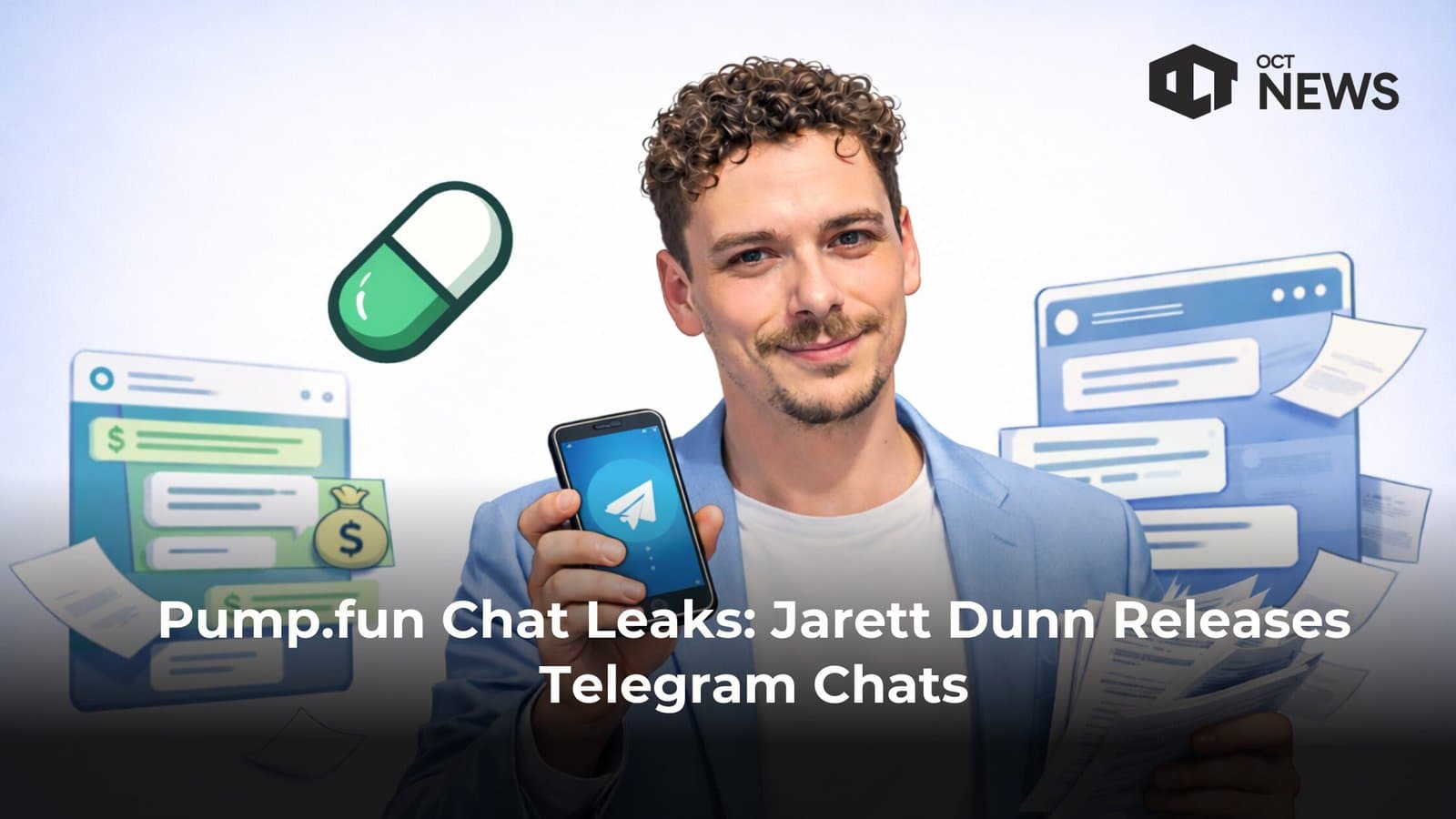 Pump.fun Chat Leaks: Jarett Dunn Releases Telegram Chats image