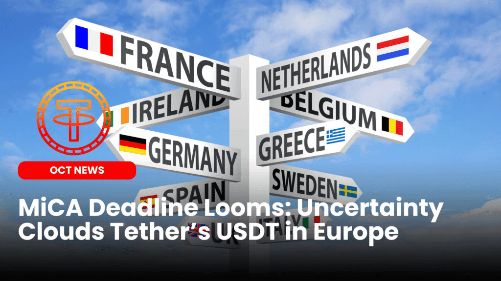 MiCA Deadline Looms: Uncertainty Clouds Tether’s USDT in Europe image
