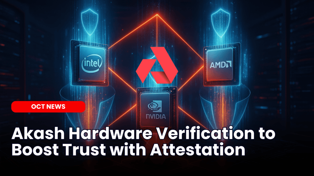 Akash Hardware Verification to Boost Trust with Attestation image