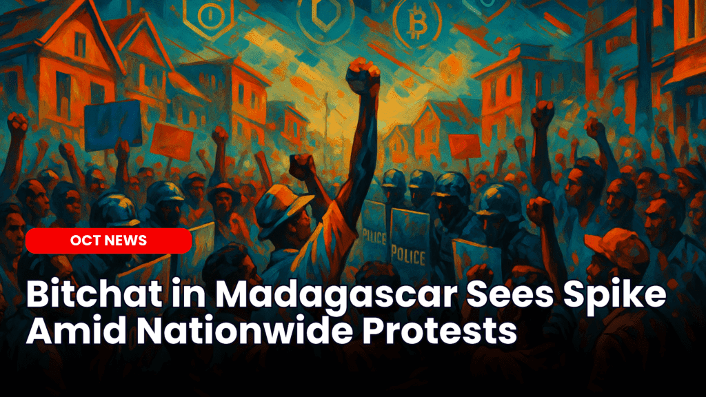 Bitchat in Madagascar Sees Spike Amid Nationwide Protests image