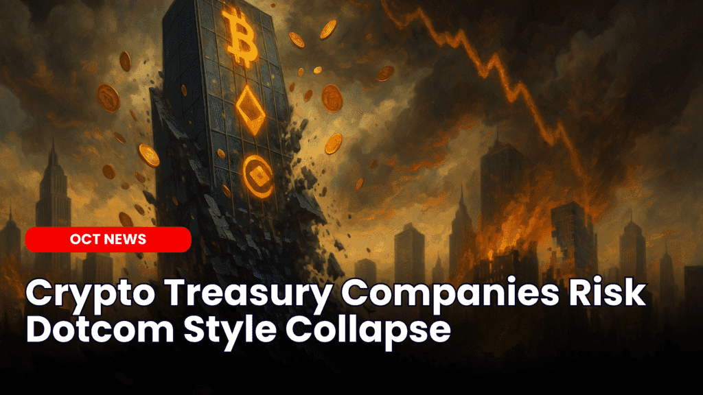 Crypto Treasury Companies Risk Dotcom Style Collapse image