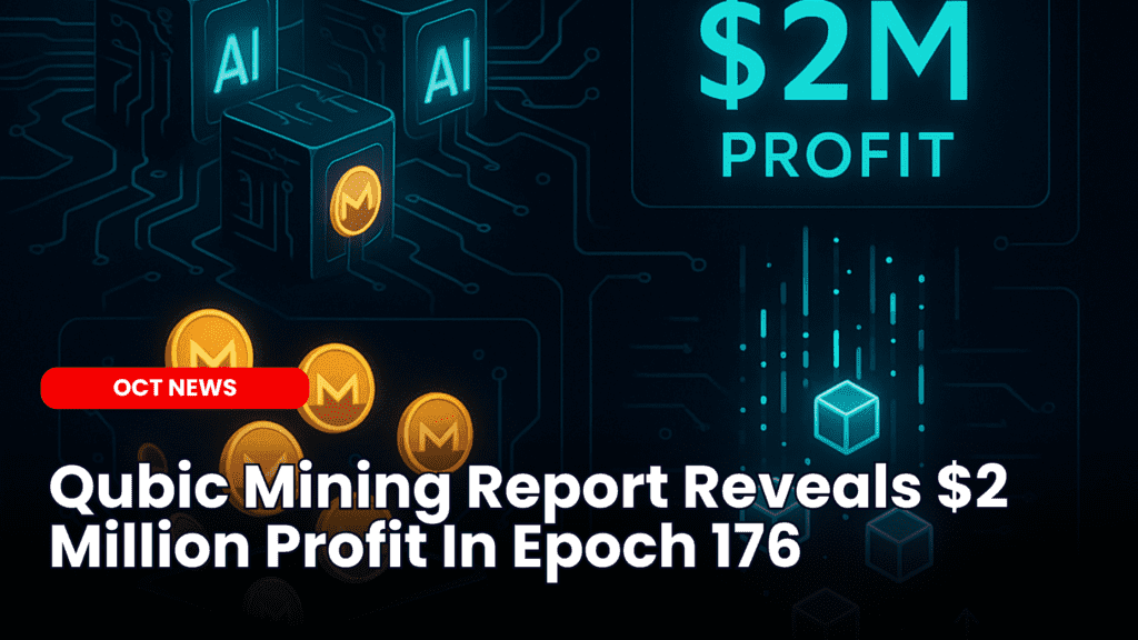 Qubic Mining Report Reveals $2 Million Profit In Epoch 176 image