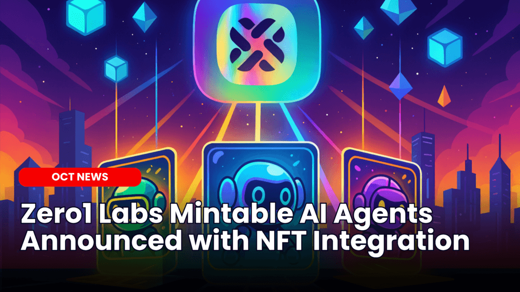 Zero1 Labs Mintable AI Agents Announced with NFT Integration image