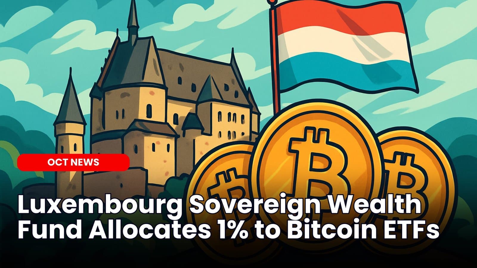 Luxembourg Sovereign Wealth Fund Allocates 1% to Bitcoin ETFs image