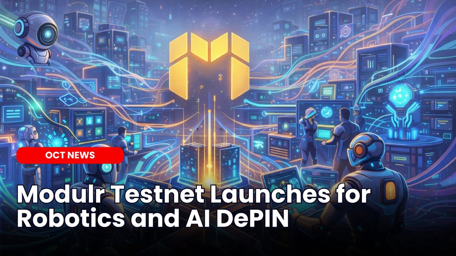Modulr Testnet Launches for Robotics and AI DePIN image