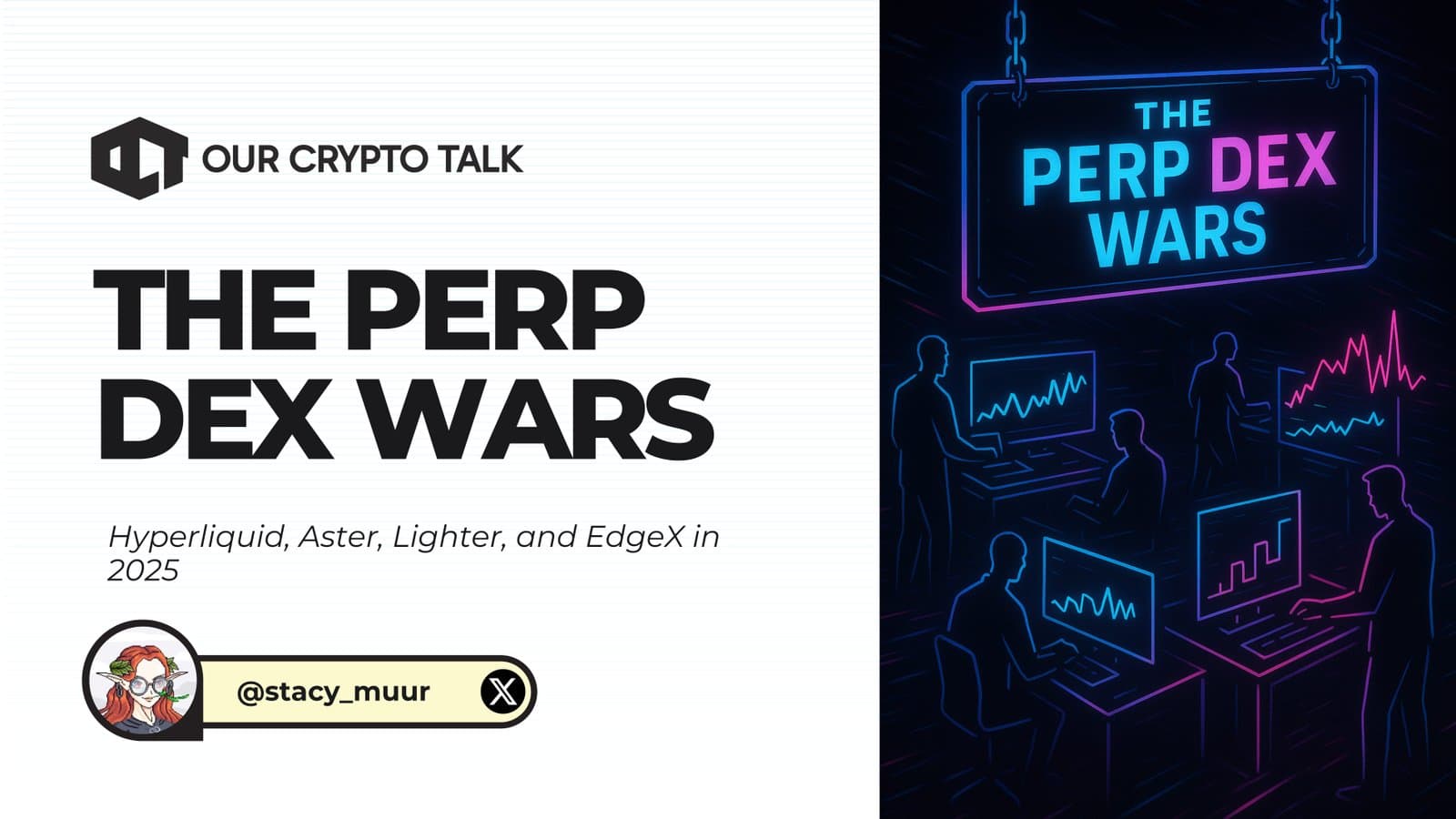 The Perp DEX Wars: Hyperliquid, Aster, Lighter, and EdgeX in 2025