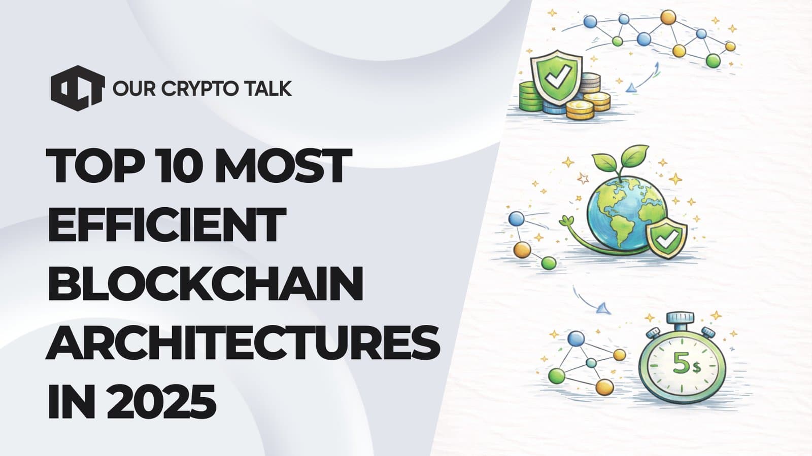 Top 10 Most Efficient Blockchain Architectures in 2025 image