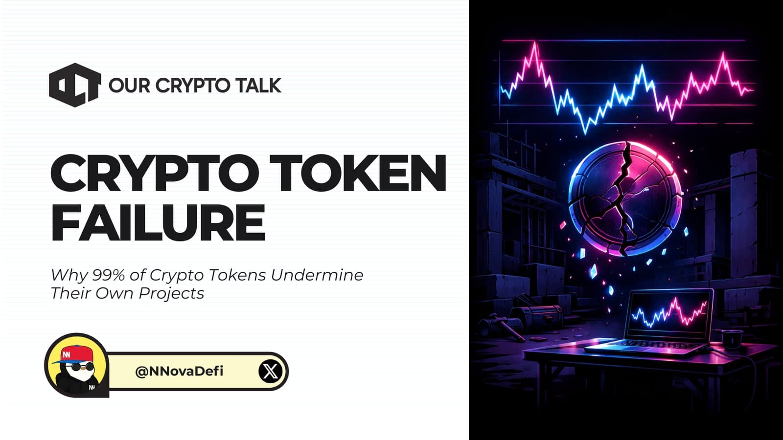 Crypto Token Failure: Why 99% of Crypto Tokens Undermine Their Own Projects