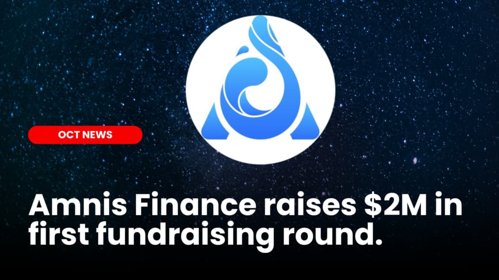 Amnis Finance raises $2M in first fundraising round
