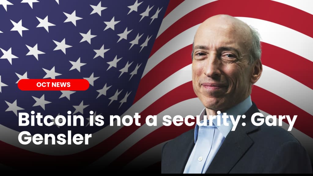 Bitcoin is not a security: Gary Gensler
