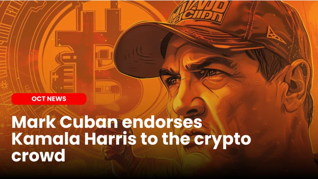 Mark Cuban endorses Kamala Harris to the crypto crowd