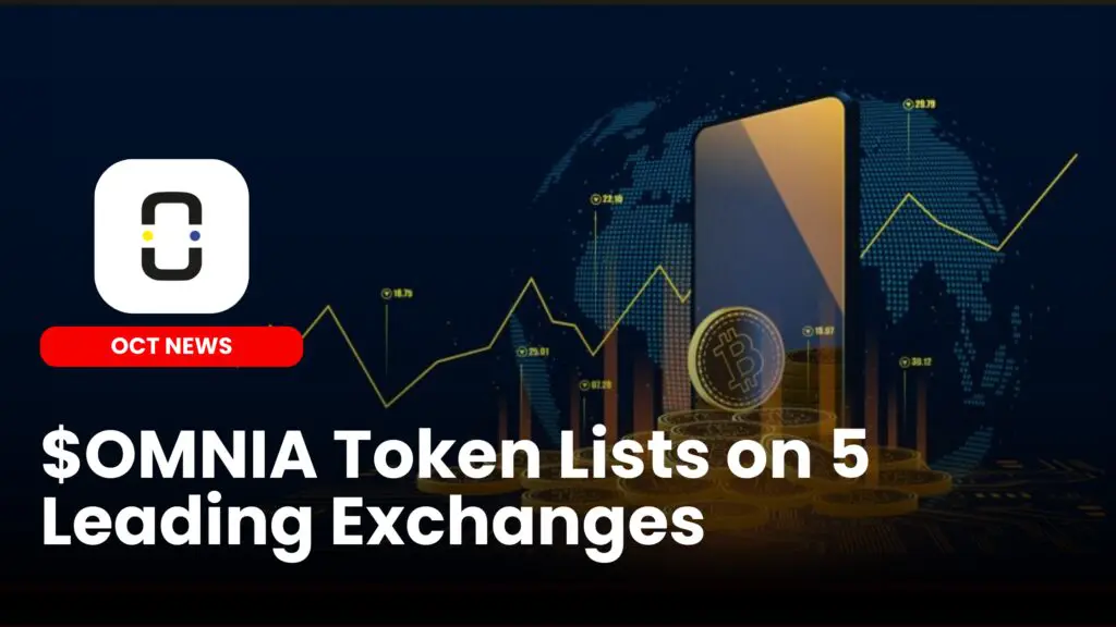 $OMNIA Token Lists on 5 Leading Exchanges