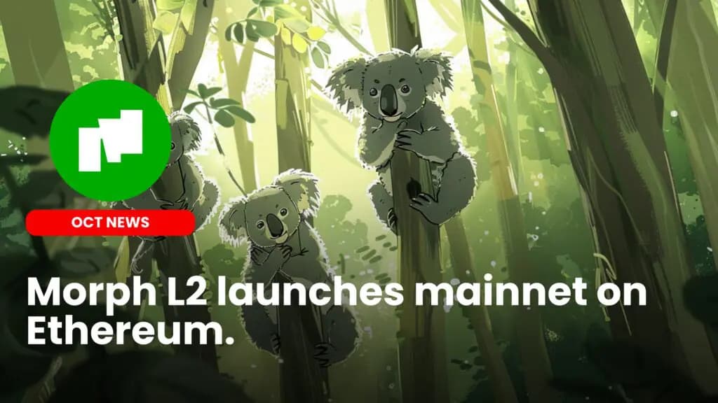 Morph L2 launches mainnet on Ethereum