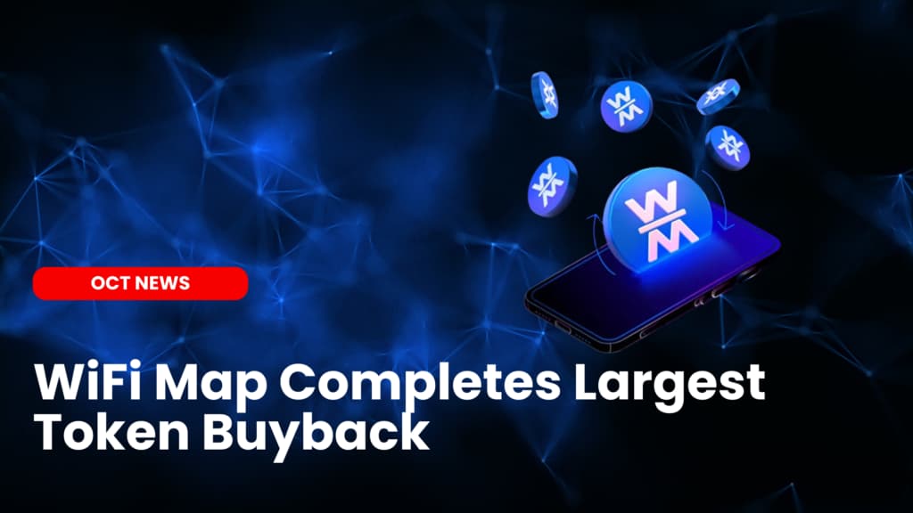 WiFi Map Completes Largest Token Buyback