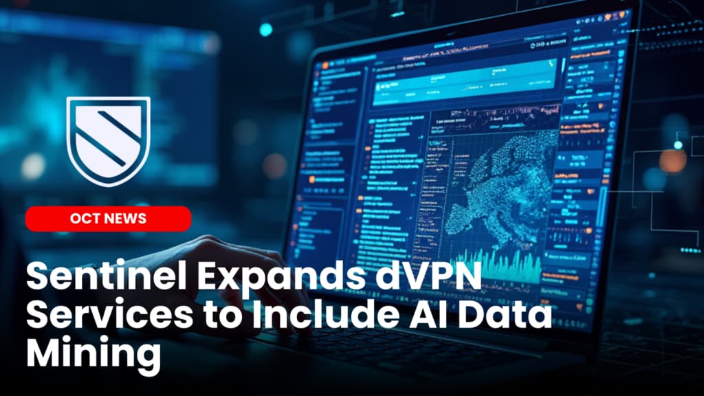 Sentinel Expands dVPN Services to Include AI Data Mining